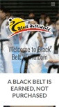 Mobile Screenshot of blackbeltworld.com